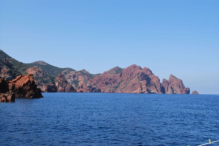 Réserve Naturelle de Scandola en Corse classée par l'UNESCO