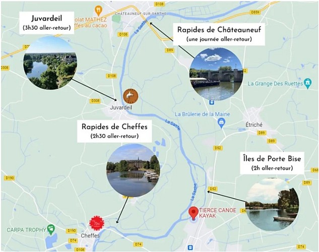 Tiercé Canoë Kayak