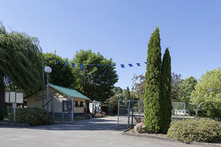 L'entrée du Camping.