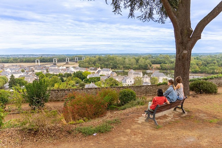 Panorama, point culminant de Montjean sur Loire