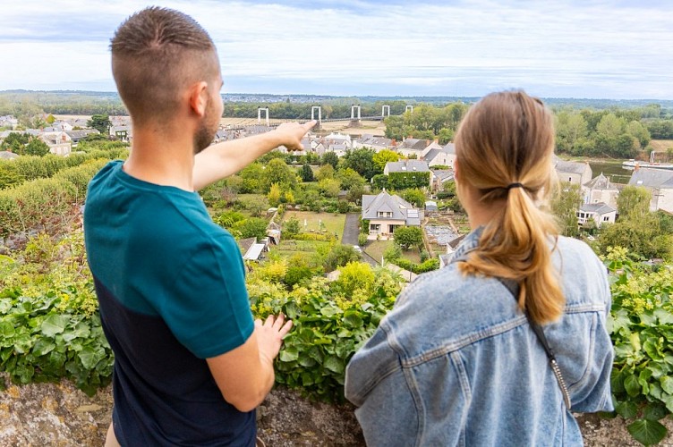 Panorama, point culminant de Montjean sur Loire