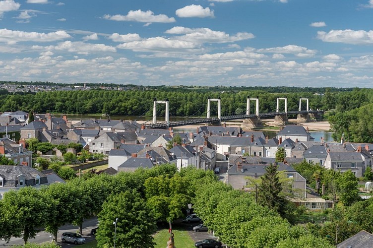 Panorama, point culminant de Montjean sur Loire