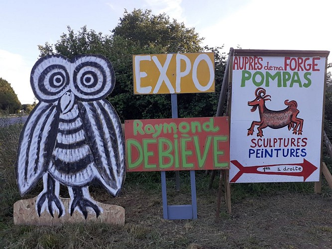 AUPRÈS DE MA FORGE - SCULPTURES & PEINTURES