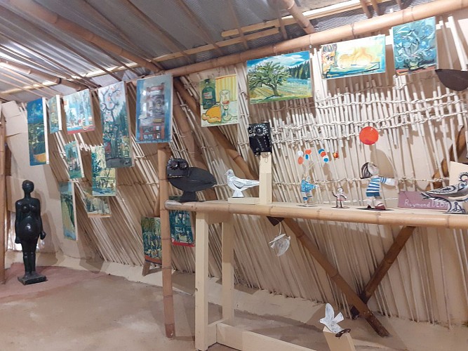 AUPRÈS DE MA FORGE - SCULPTURES & PEINTURES