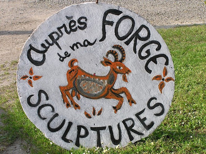 AUPRÈS DE MA FORGE - SCULPTURES & PEINTURES