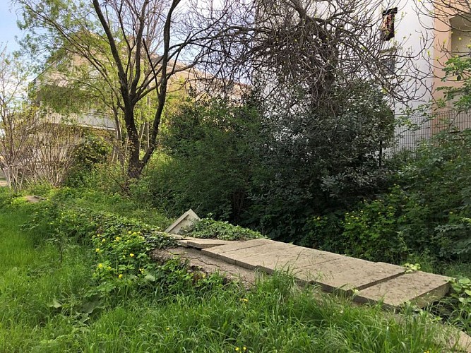 Traces d'un ancien canal