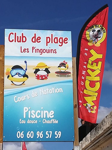Club de plage Les Pingouins - Club du Journal de Mickey