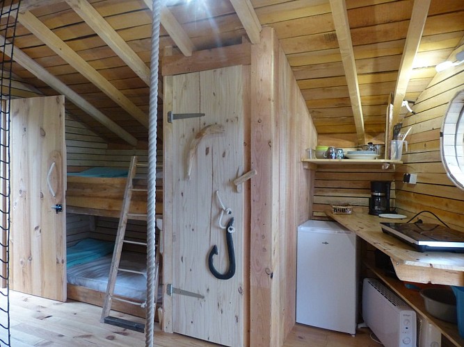 Intérieur de l'hébergement