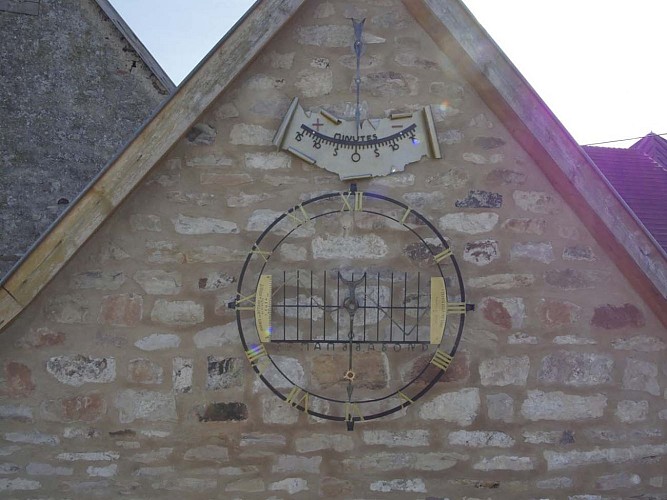 Le cadran du temps solaire à Gresswiller