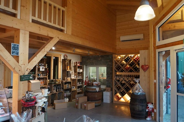 GAEC Le Plâne - magasin