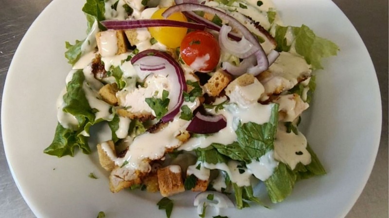 Salade césar restaurant Relais 21