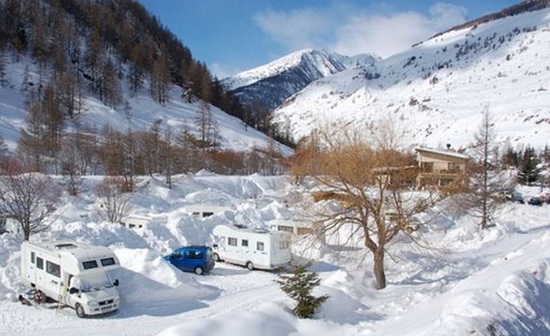 Camping Queyras Caravaneige