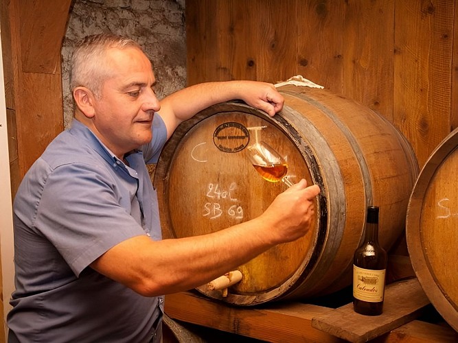 Cidrerie Les Bruyeres Carré à Moyaux prés de Lisieux Monsieur Charbonneau