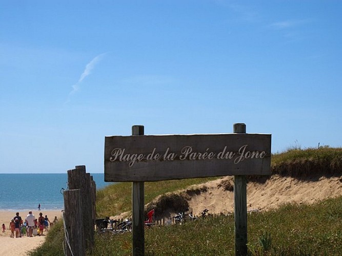 Plage de la Parée du Jonc