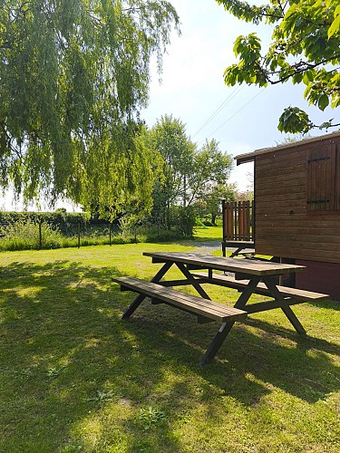 Gîte la Pâquerie - la roulotte 4 saisons