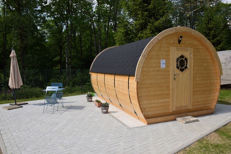 Extérieur du tonneau