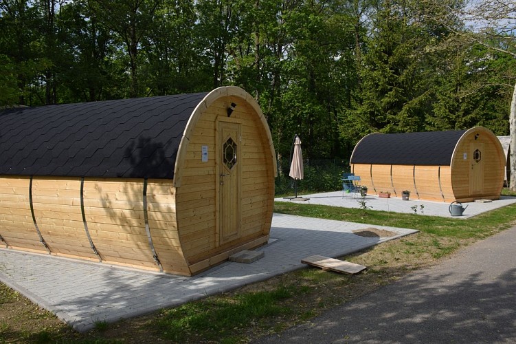 Extérieur du tonneau