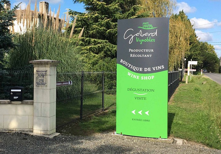 VIGNOBLES GABARD - entrée