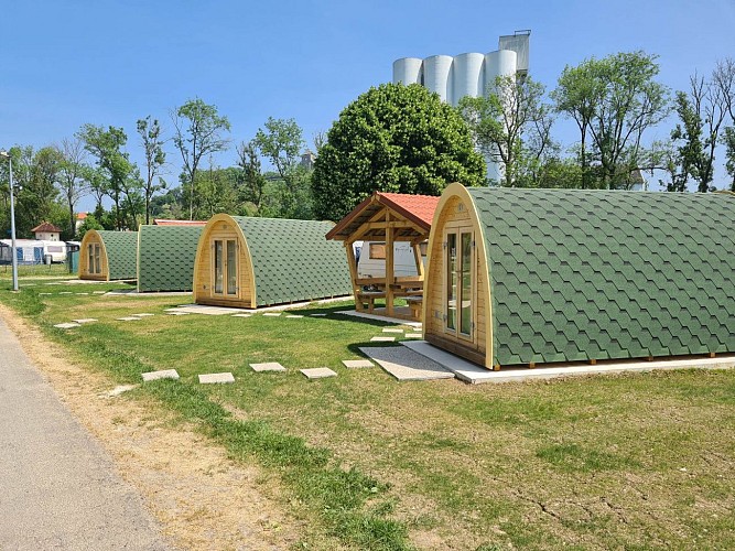 Lac Vert plage Campingplatz