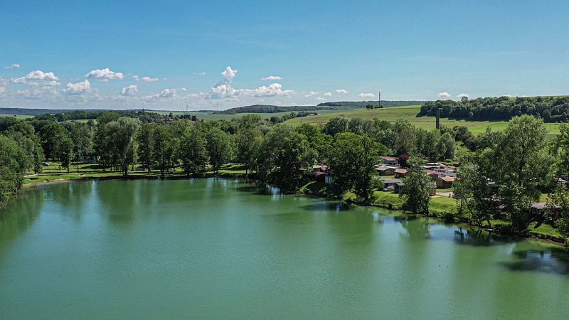 Lac Vert plage camping