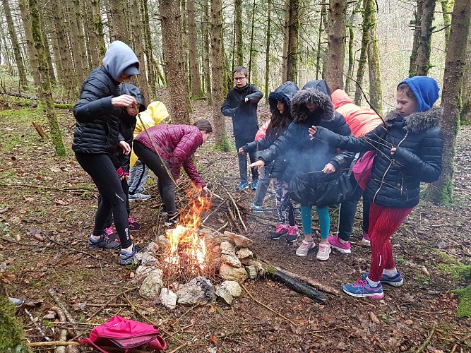 Stage de survie avec Sylvain Poncet