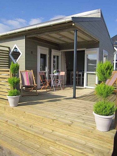 Montmartin sur Mer_Camping Les Dauphins_chalet