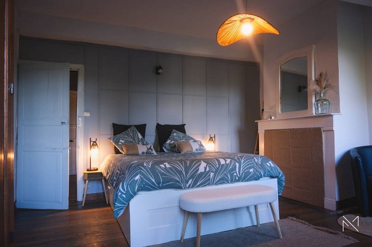 Gite La Forge - chambre verte