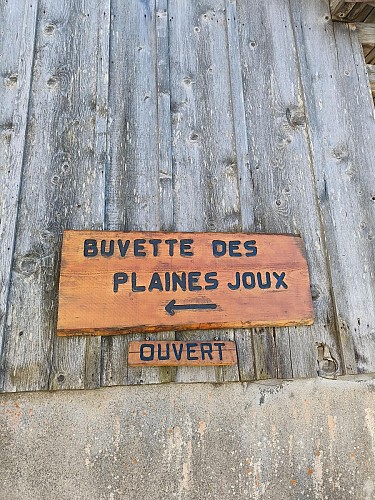 Buvette des Plaines Joux