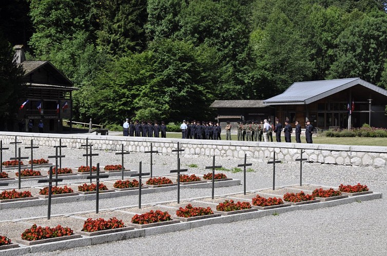 Nécropole nationale des Glières / site de Morette