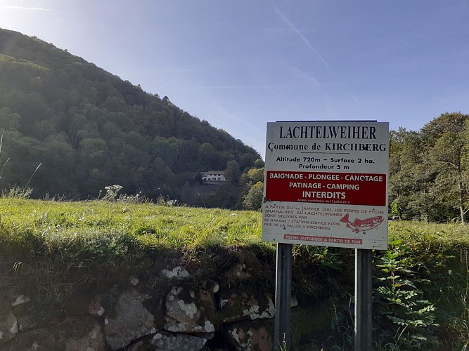 Pêche au lac du Lachtelweiher