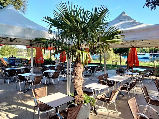 terrasse du restaurant