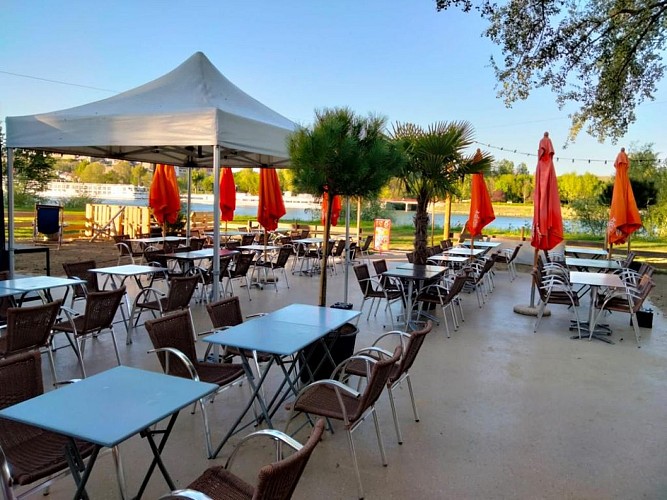 terrasse du restaurant