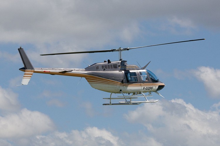 Vol en hélicoptère air Air Touraine