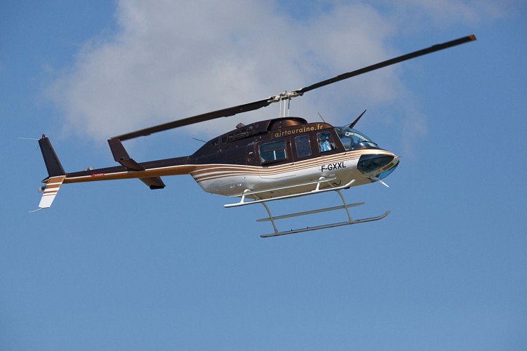 Vol en hélicoptère air Air Touraine