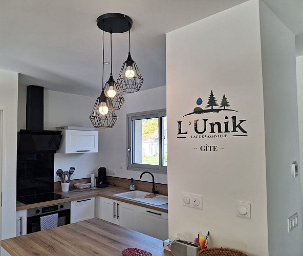 Gîte l'UNIK - cuisine