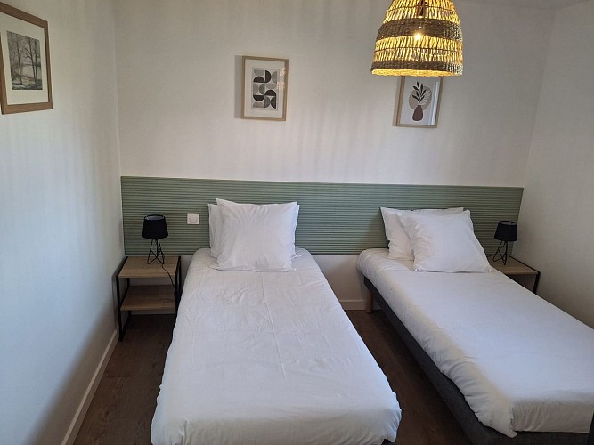 Gîte l'UNIK - Chambre La forêt