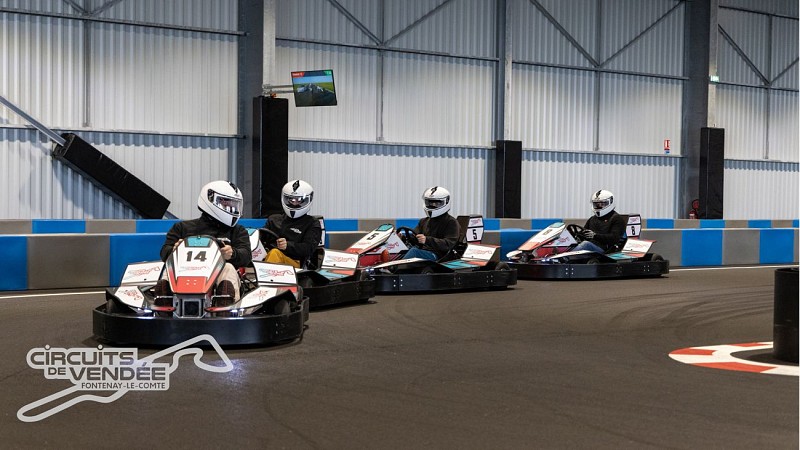Karting électrique indoor "Les Circuits de Vendée"