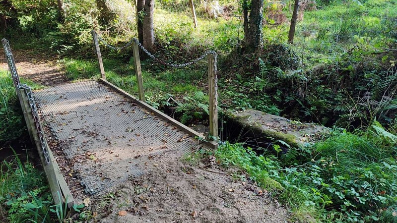 Passerelle - Pont gaulois | Plufur
