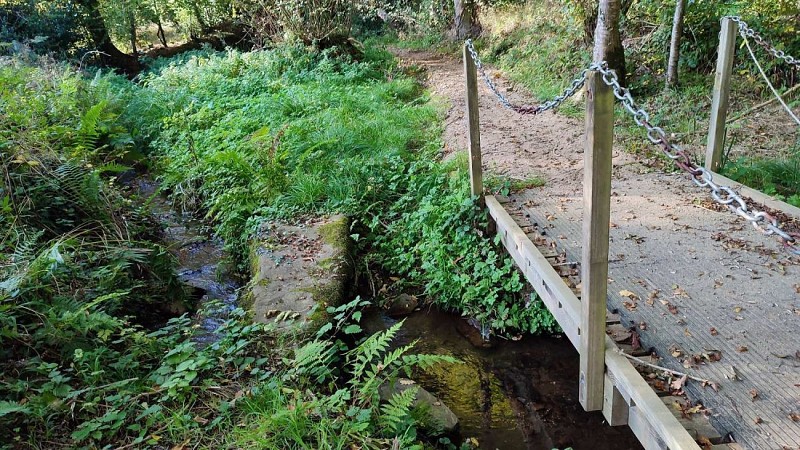 Passerelle - Pont gaulois | Plufur
