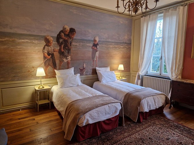 chambre double ou twin