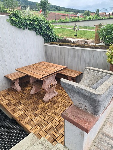 petite terrasse privative