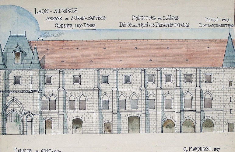 Bâtiments de l'abbaye Saint-Jean