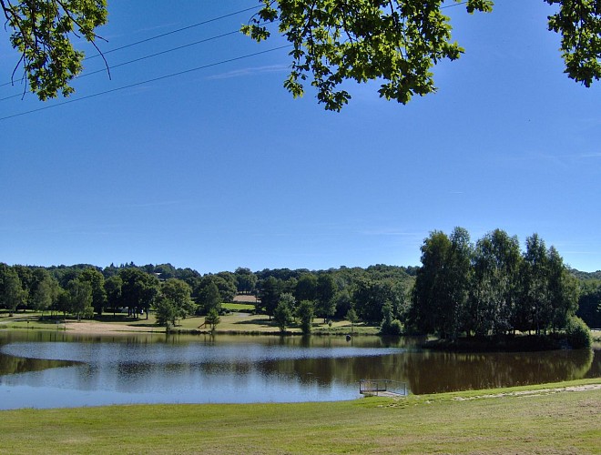 Saint Maurice et plan d'eau