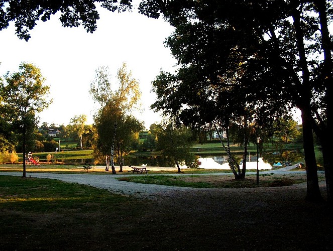 Saint Maurice et plan d'eau