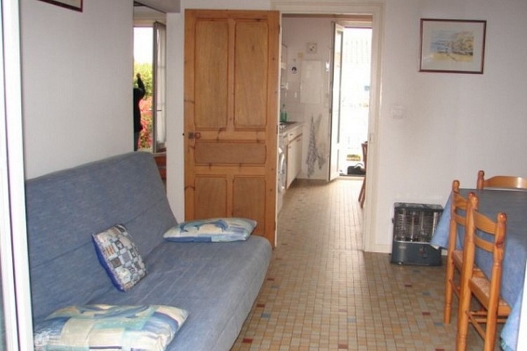 Ile de Noirmoutier - Maison de vacances 5 personnes bénéficiant d'un accès direct à la plage