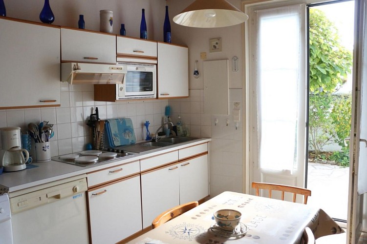 Ile de Noirmoutier - Maison de vacances 5 personnes bénéficiant d'un accès direct à la plage