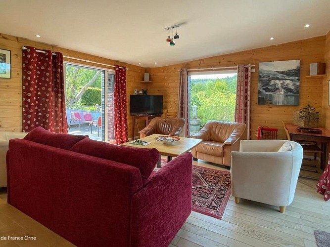 Gîte Terrasses d'Ecouves et son spa nordique