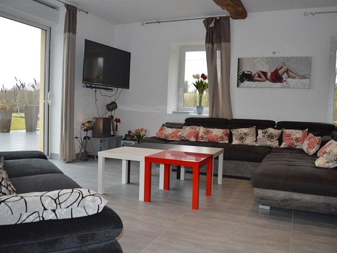 Gîte La Monnerie - vue sur l'étang