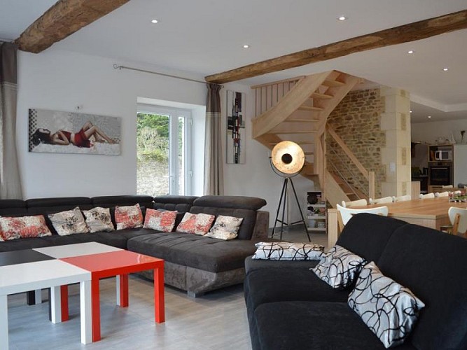 Gîte La Monnerie - vue sur l'étang