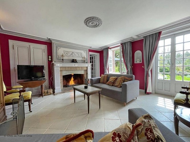 Manoir aux couleurs du jardin